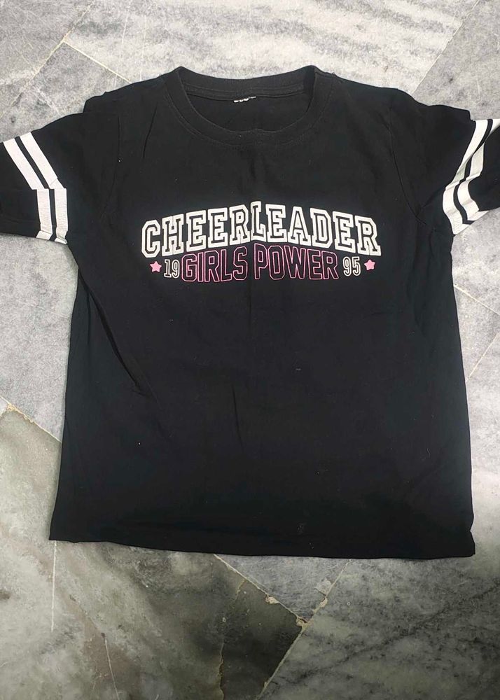 Girls Power Cheerleader T-Shirt
