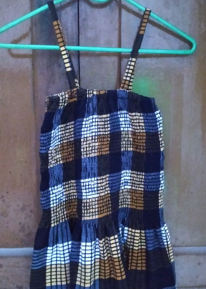 Multicolour Sling Top