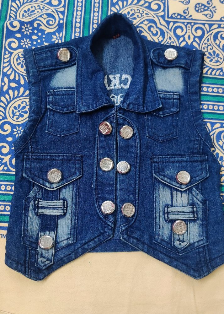 Blue Jacket for 2-3 Yrs Old Boy