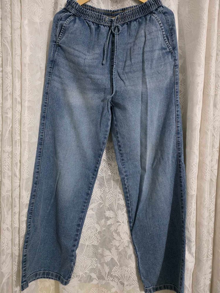 Zudio Comfortable Blue Denim Jeans