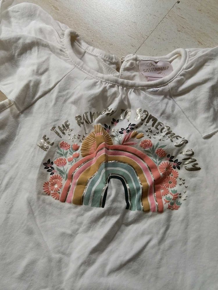 combo Cute  T-Shirt for 18 months girl