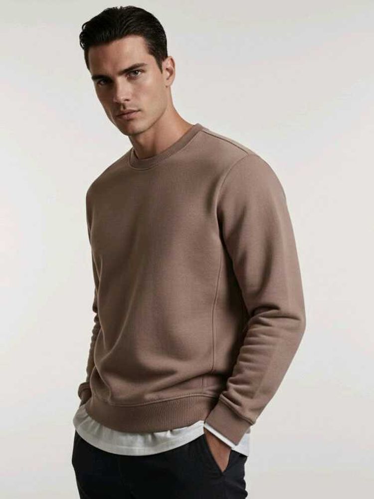 Brown Pullover Sweater