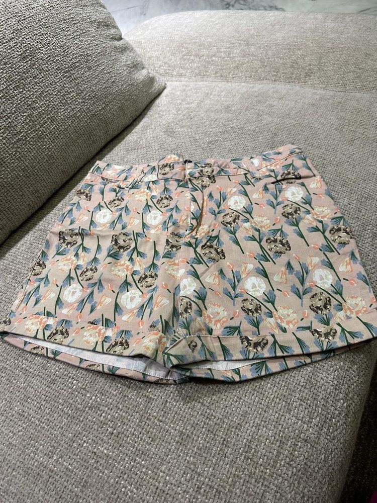last price Chic Floral Print Shorts
