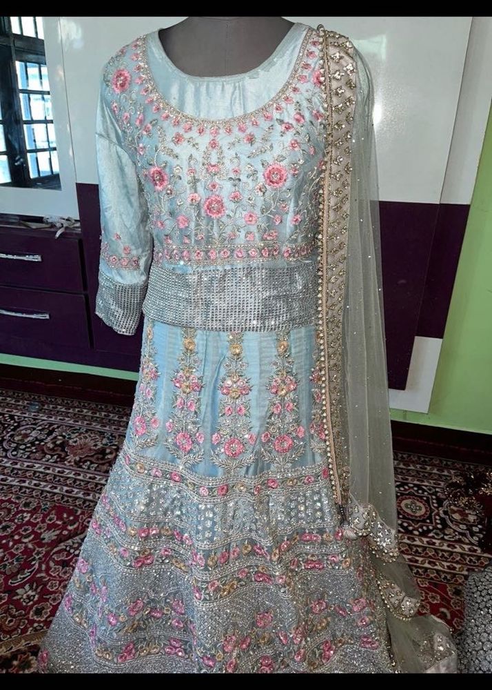 Stunning Blue Lehenga Choli