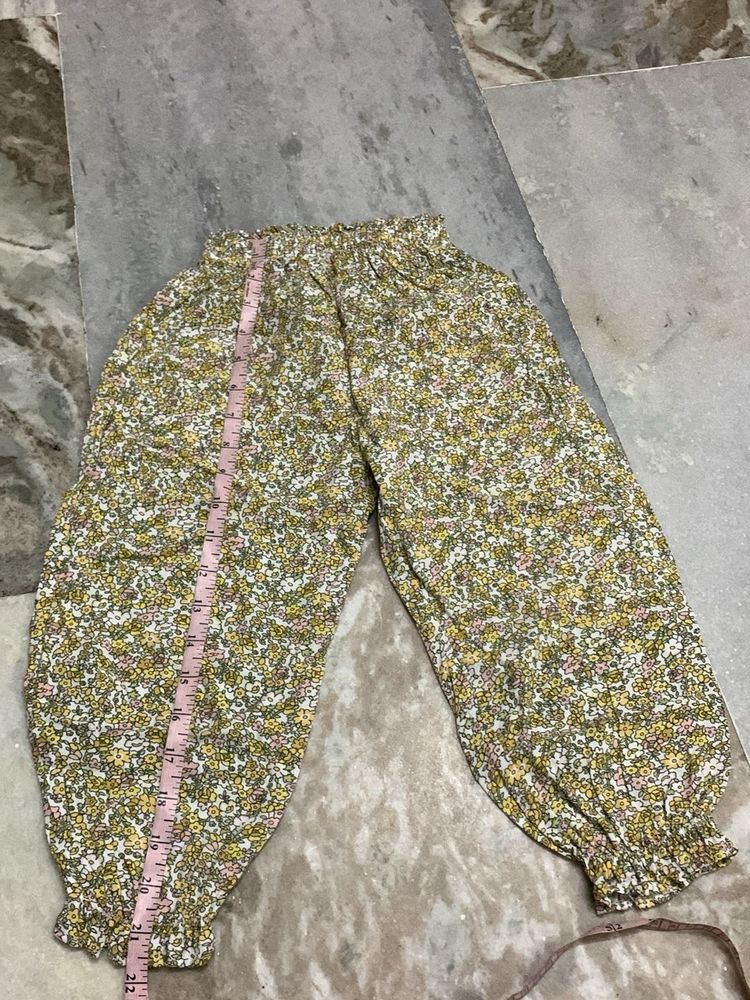 Floral Print Palazzo Pants