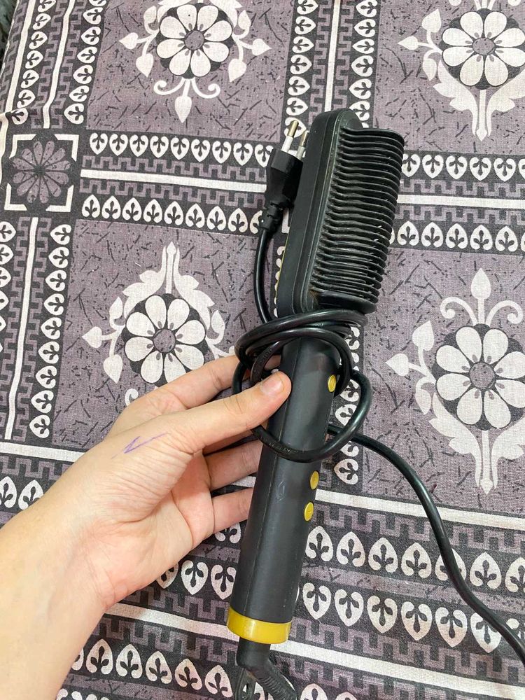 Professional Hair Straightener Brush