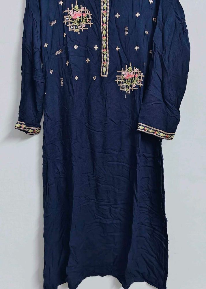 Blue women kurti