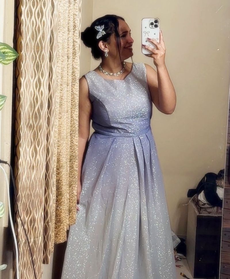 Elegant Lavender Gown