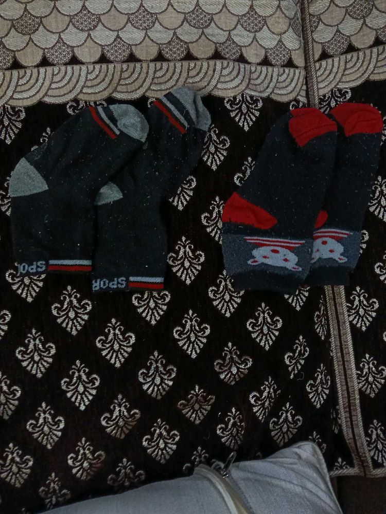 Cozy Socks - Pack of 2 , 3-4 ys old baby