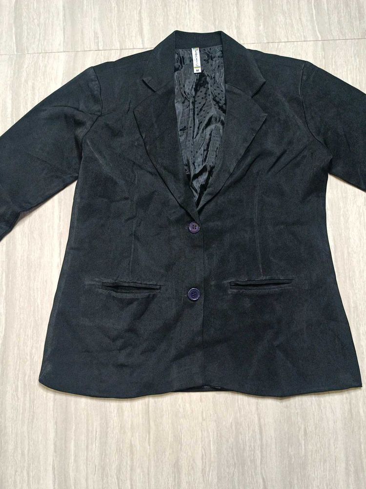 Classic Black Blazer