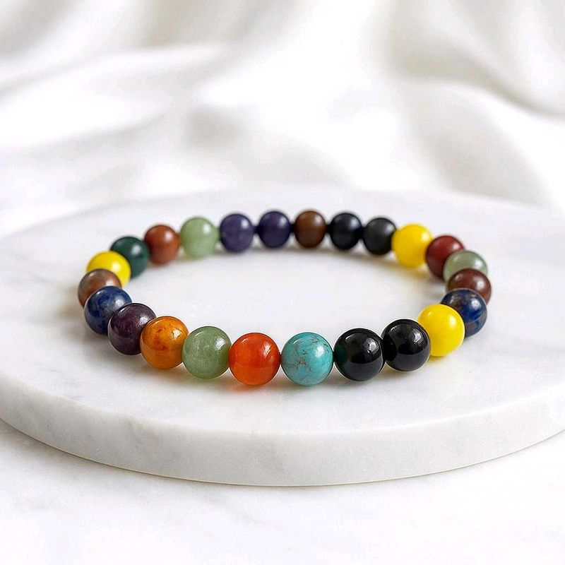 7 CHAKRA UNISEX BRACELET