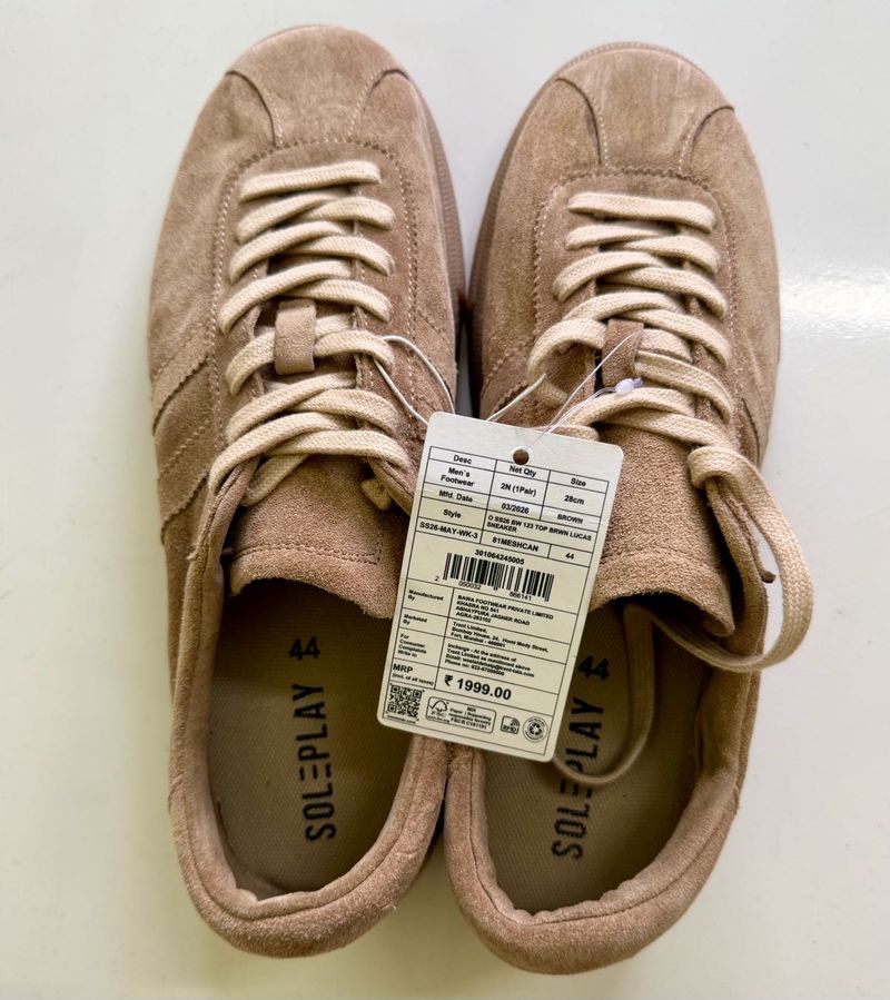 Soleplay Men's Brown Casual Shoes