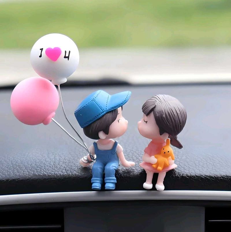 Car Dashboard Accessories Cute Cartoon Couples
