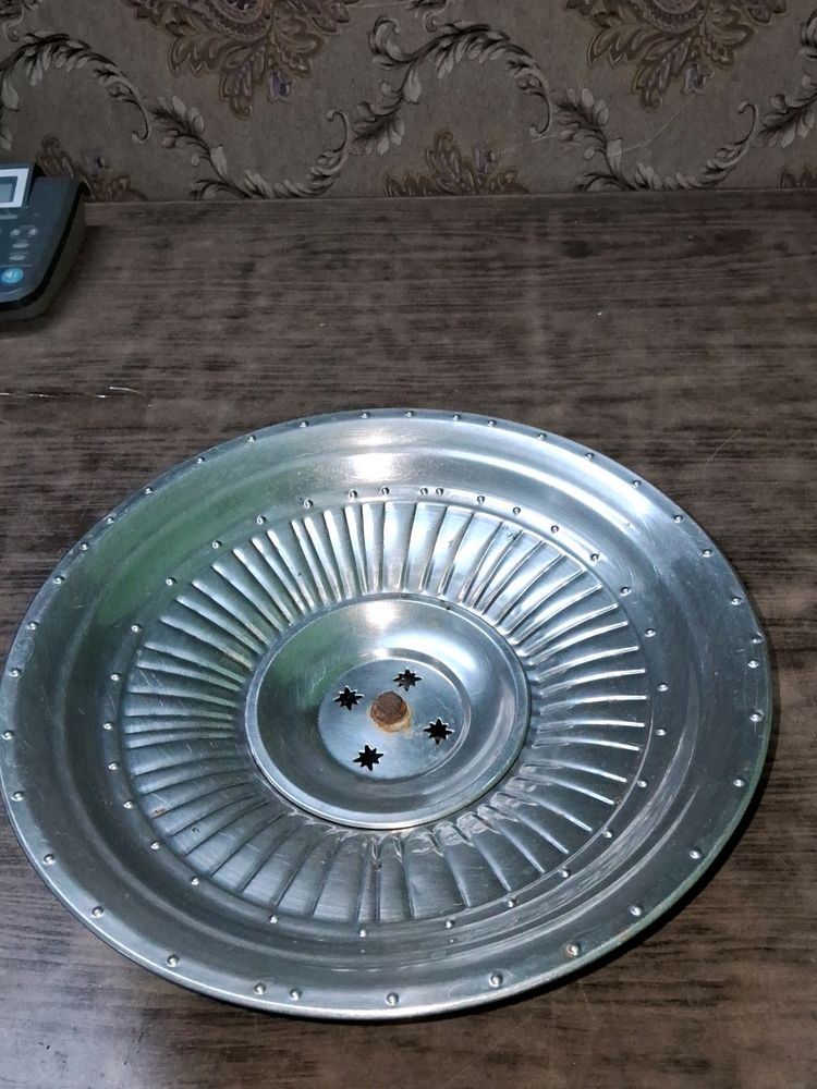 Vintage Metal Hubcap