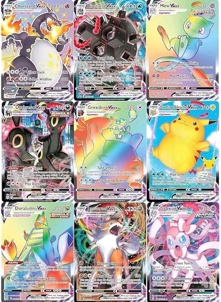 Pokemon cards .