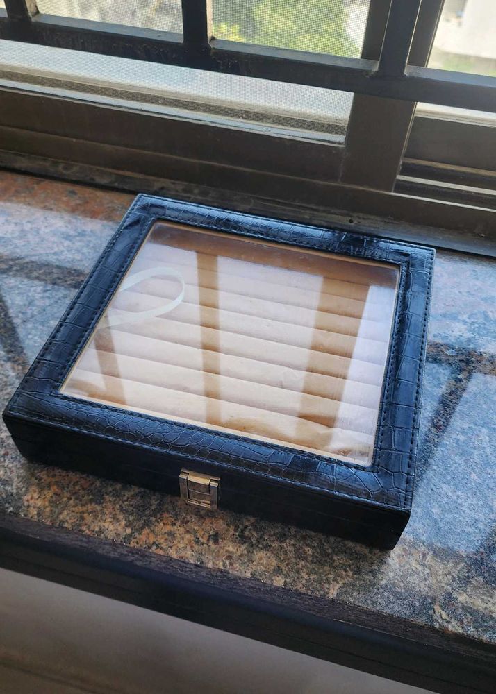 Jewelry Ring Organizer Box