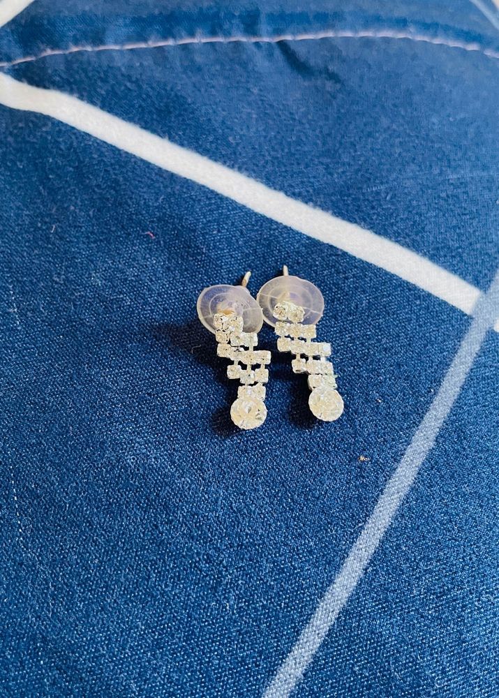 Stylish Silver Dangle Earrings