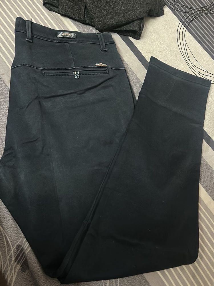 Men's Dark Wash Chinos
