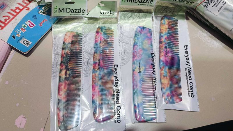 MiDazzle Everyday Need Comb - Floral Design