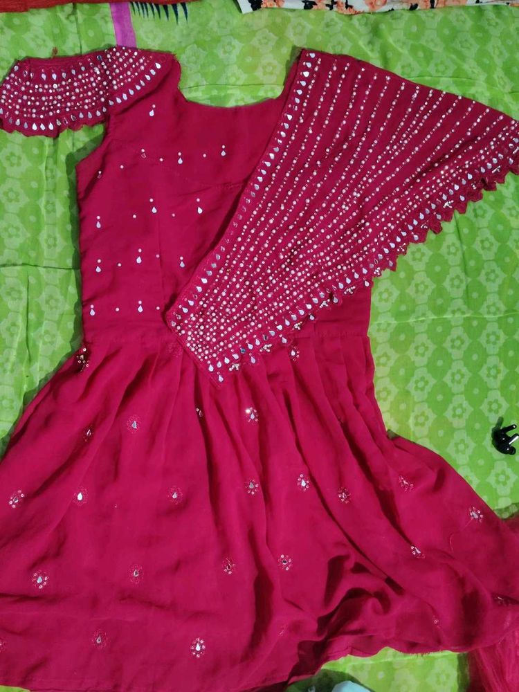 Stunning Magenta Lehenga Choli