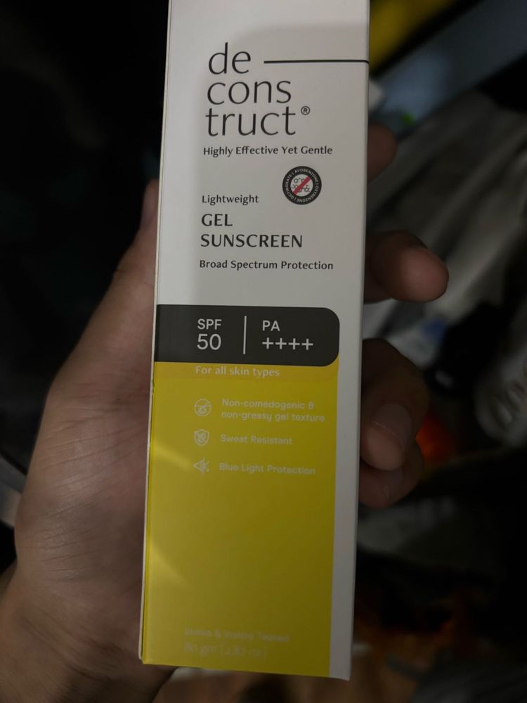 Deconstruct Gel Sunscreen SPF 50