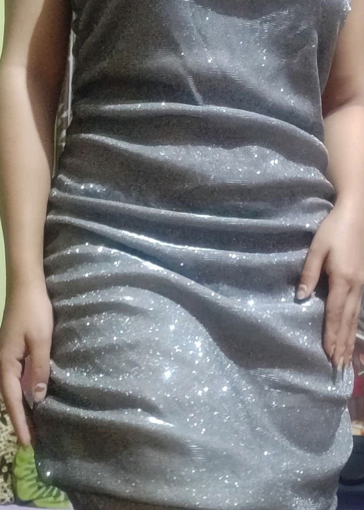 Rhineston Bodycon Dress