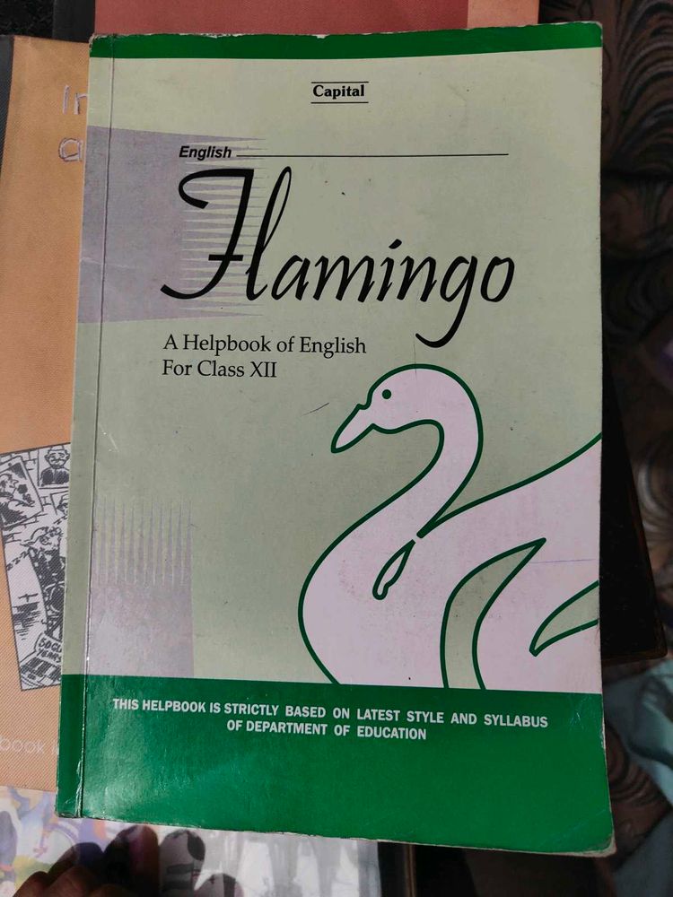 Class 12 English books flamingo and vistas