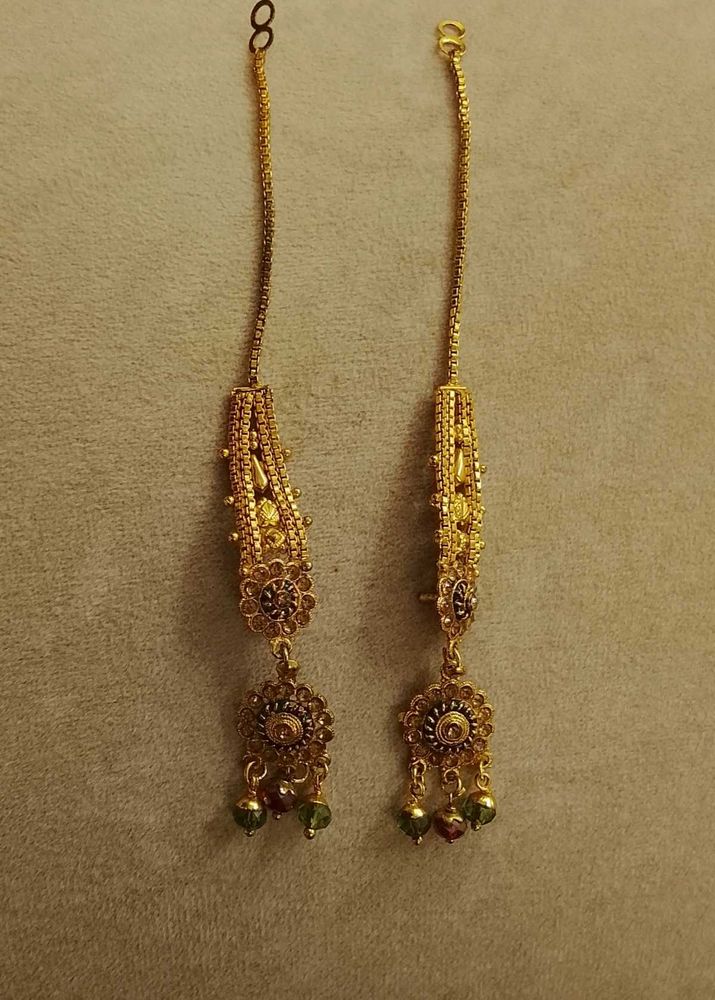 Exquisite Gold-Tone Earrings