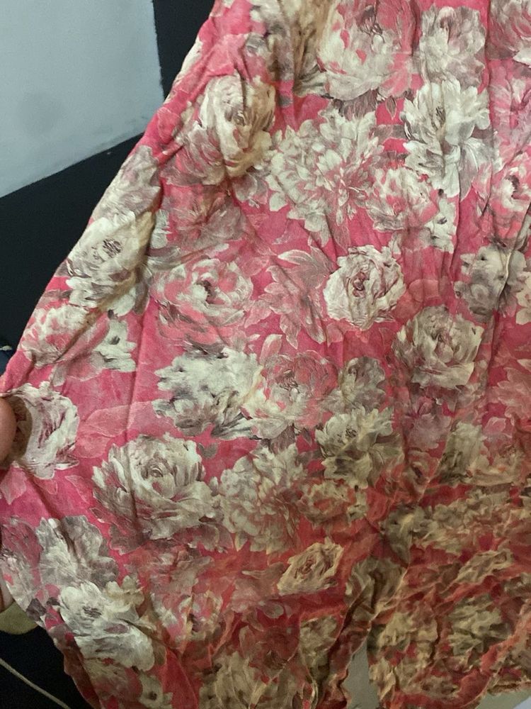 Floral Print Dupatta