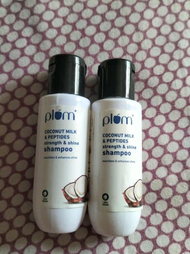Plum Coconut Milk Shampoo (2 Bottles)