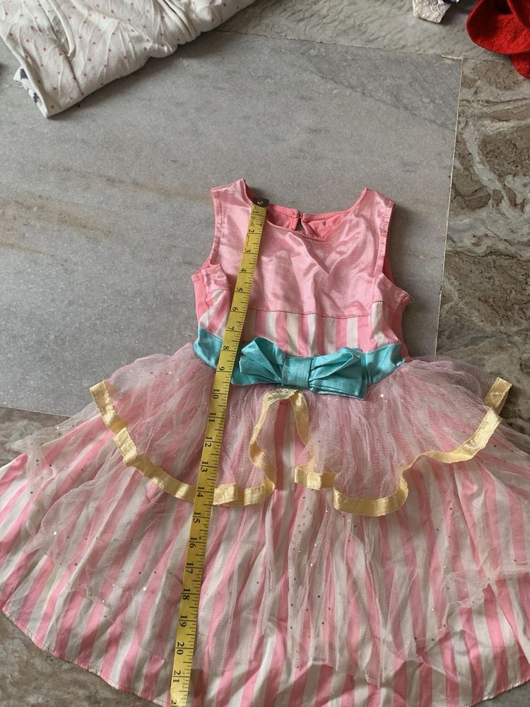 Sparkly Striped Party Dress