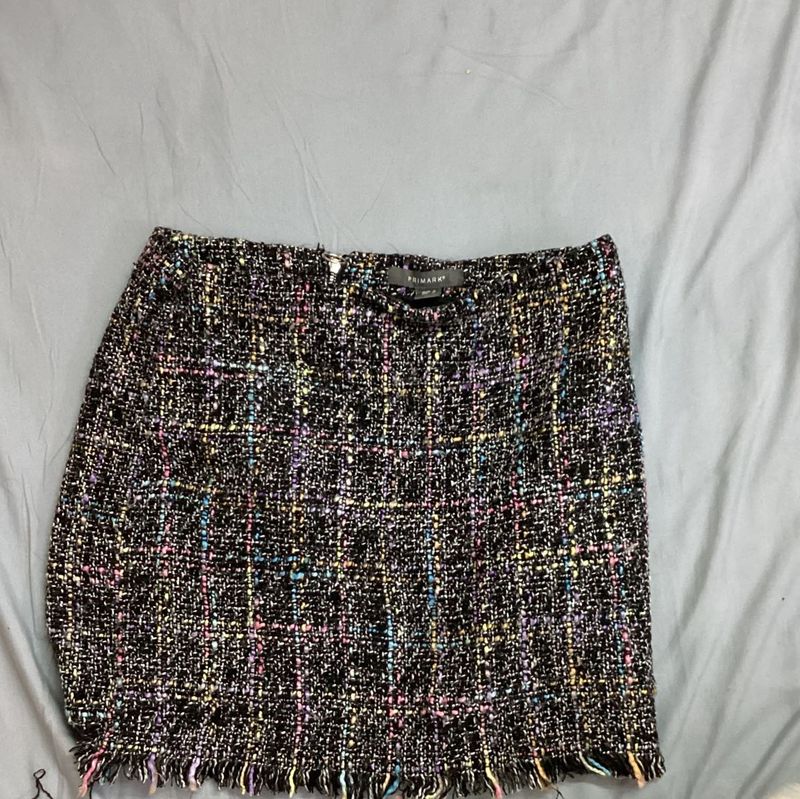 Tweed Mini Skirt