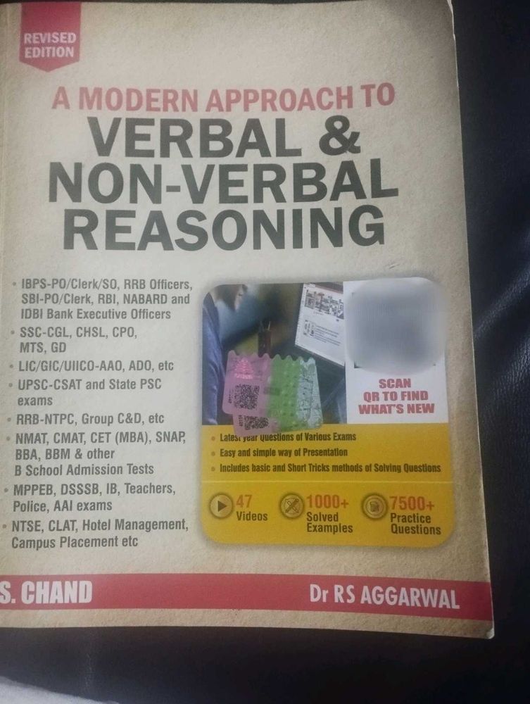 Verbal &amp; Non-Verbal books : For Competitive Exam