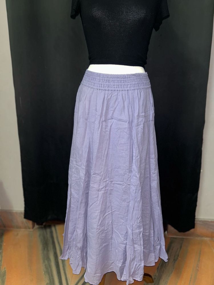 Lilac Maxi Skirt