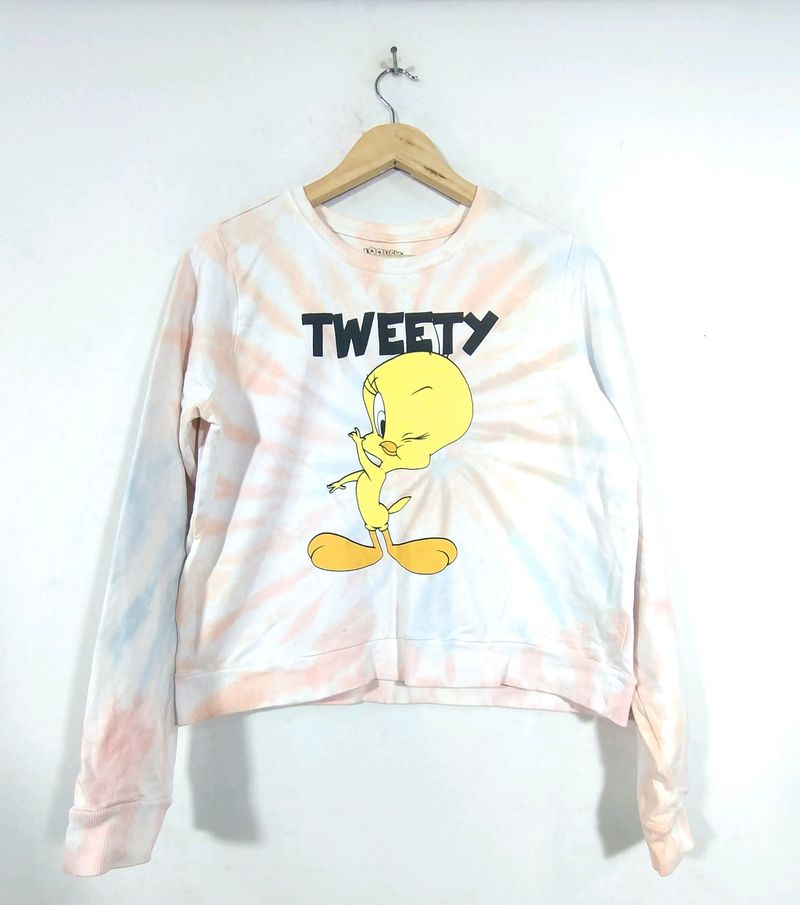 Looney Tunes Beige Sweatshirt ( Women)