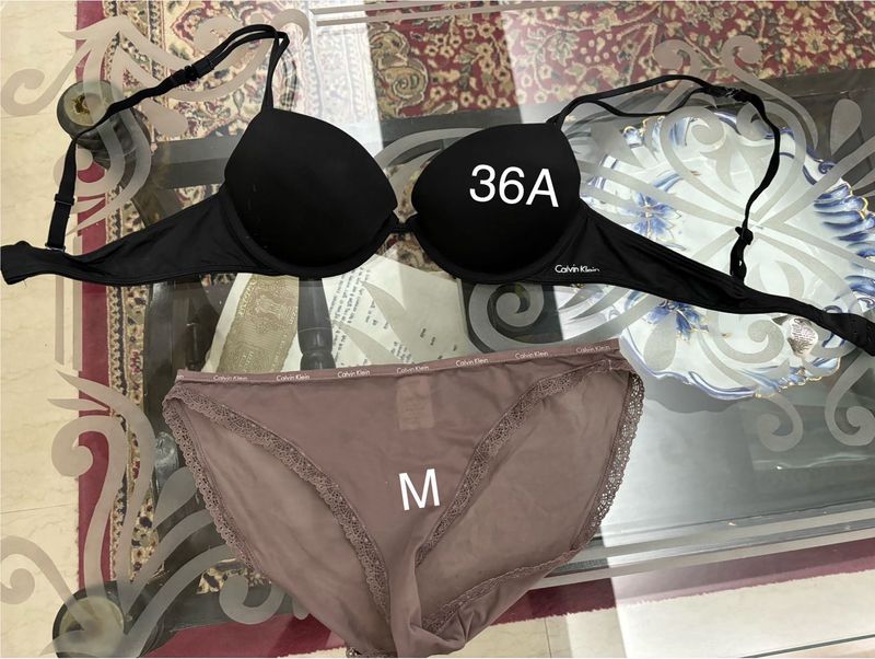 Ck Bra Panty Set Mint Condition