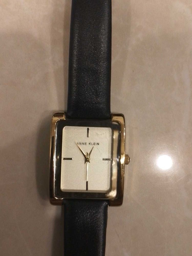 Anne Klein Gold Square Face Watch