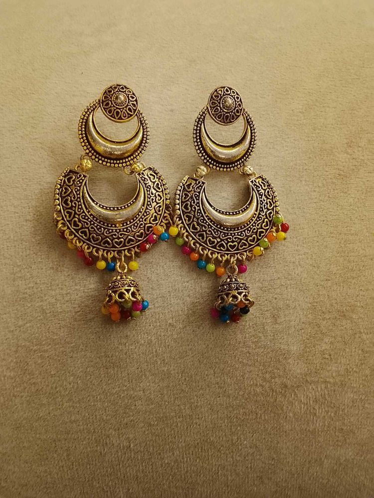 2PAIRS Beautiful Danglers and hoops