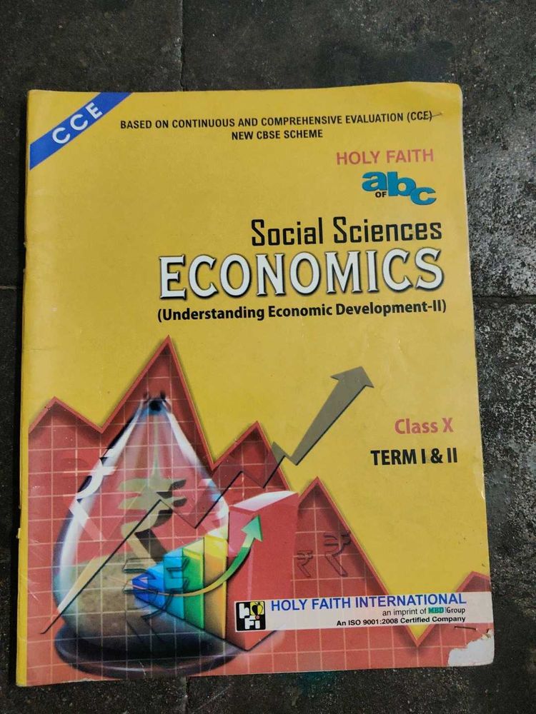 Social Sciences Economics Class X Book