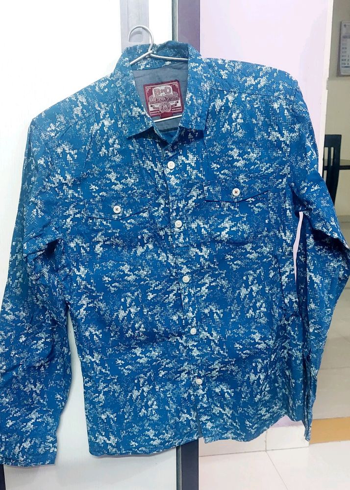 Bare Denim Shirt For 13-14