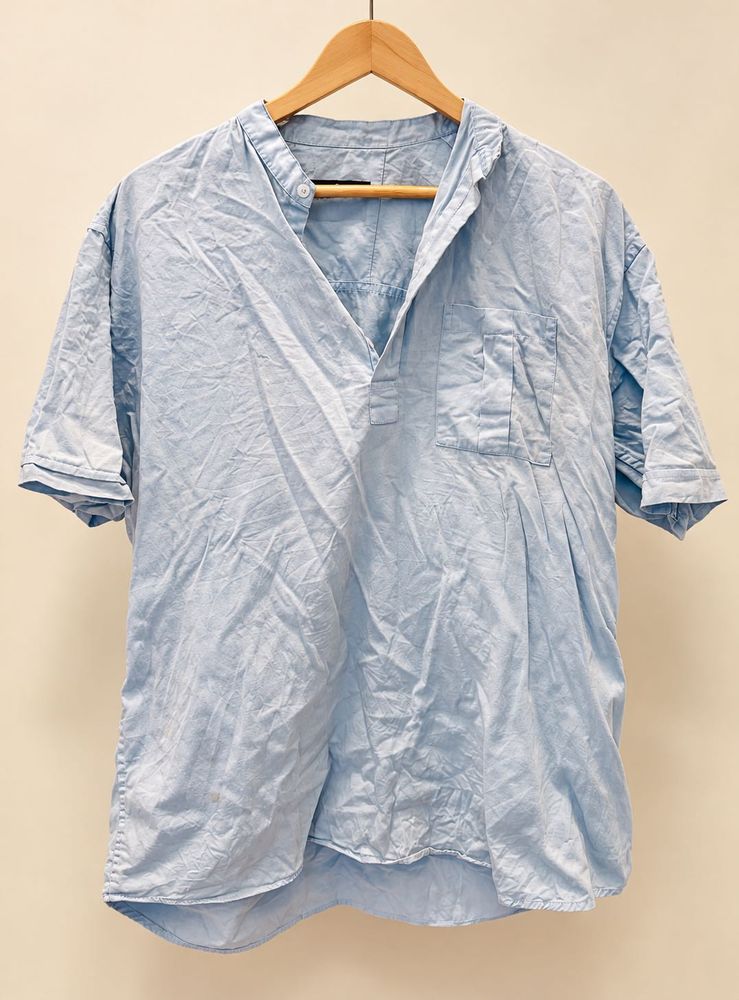 Men's Light Blue Casual Shirt