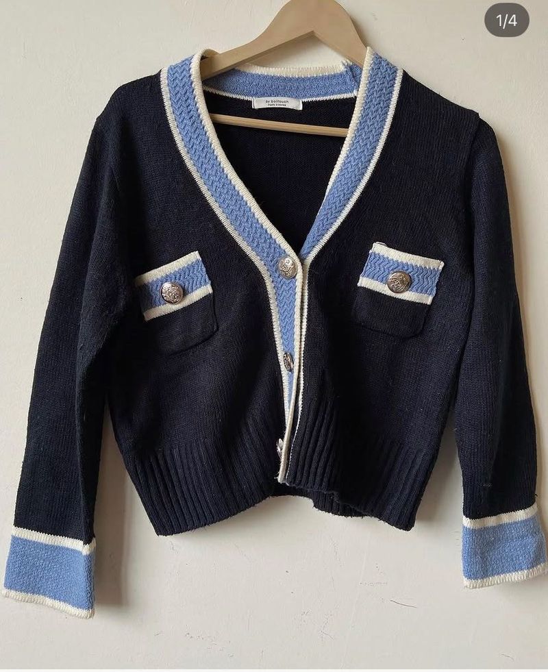 Navy blue  Cardigan