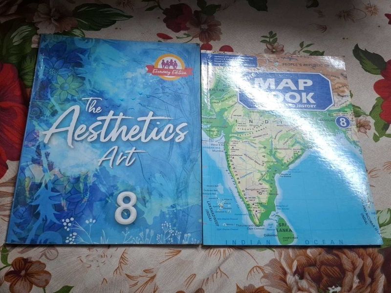 Grade 8 Art &amp; Map Books