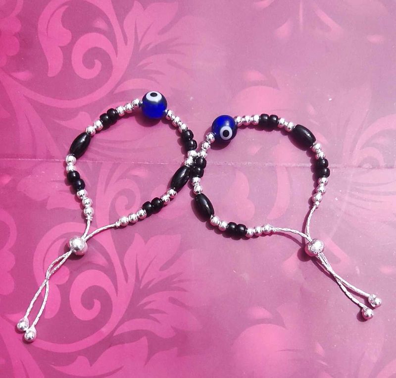 Evil Eye Bracelets pure silver