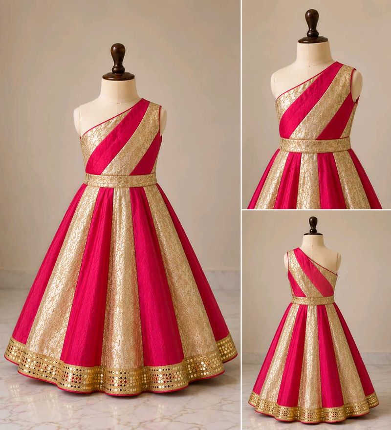 Pink Lehenga Choli for 3–4 Year Old Girl