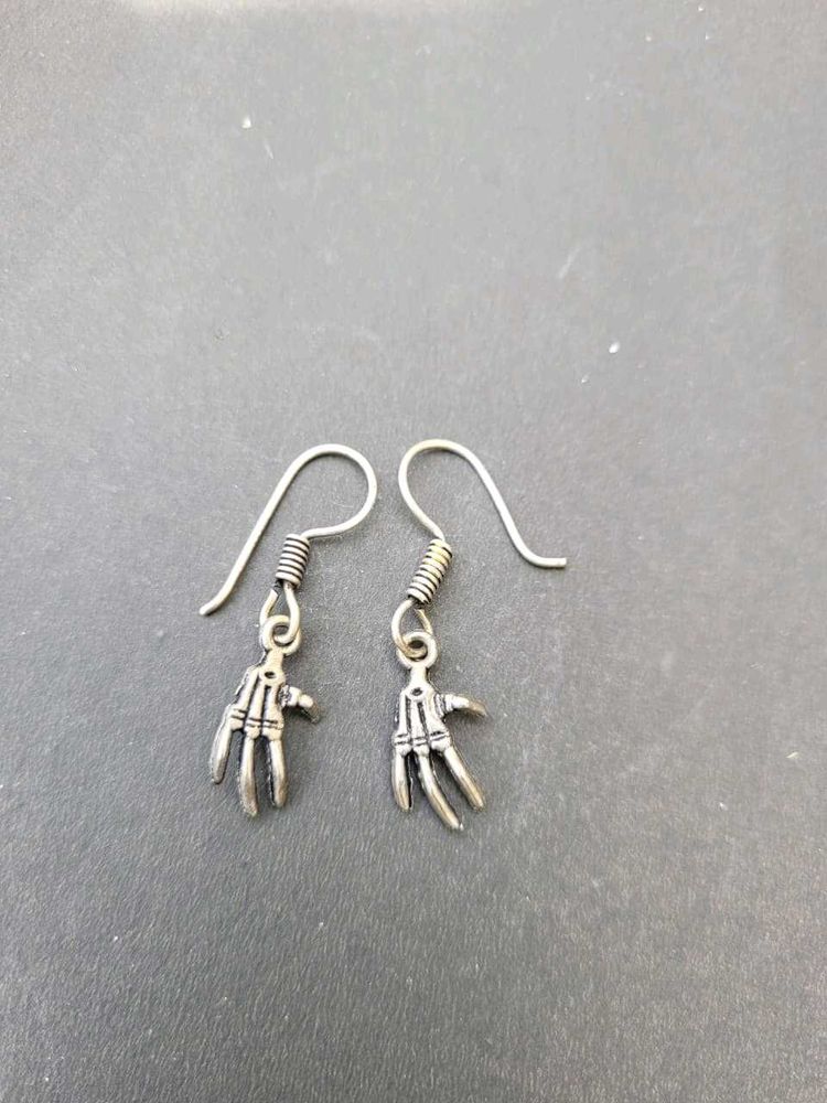 Skeleton Hand Drop Earrings