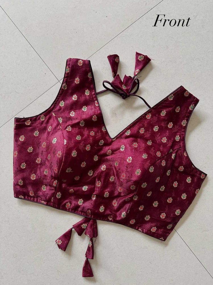 Beautiful Banarasi silk Blouse