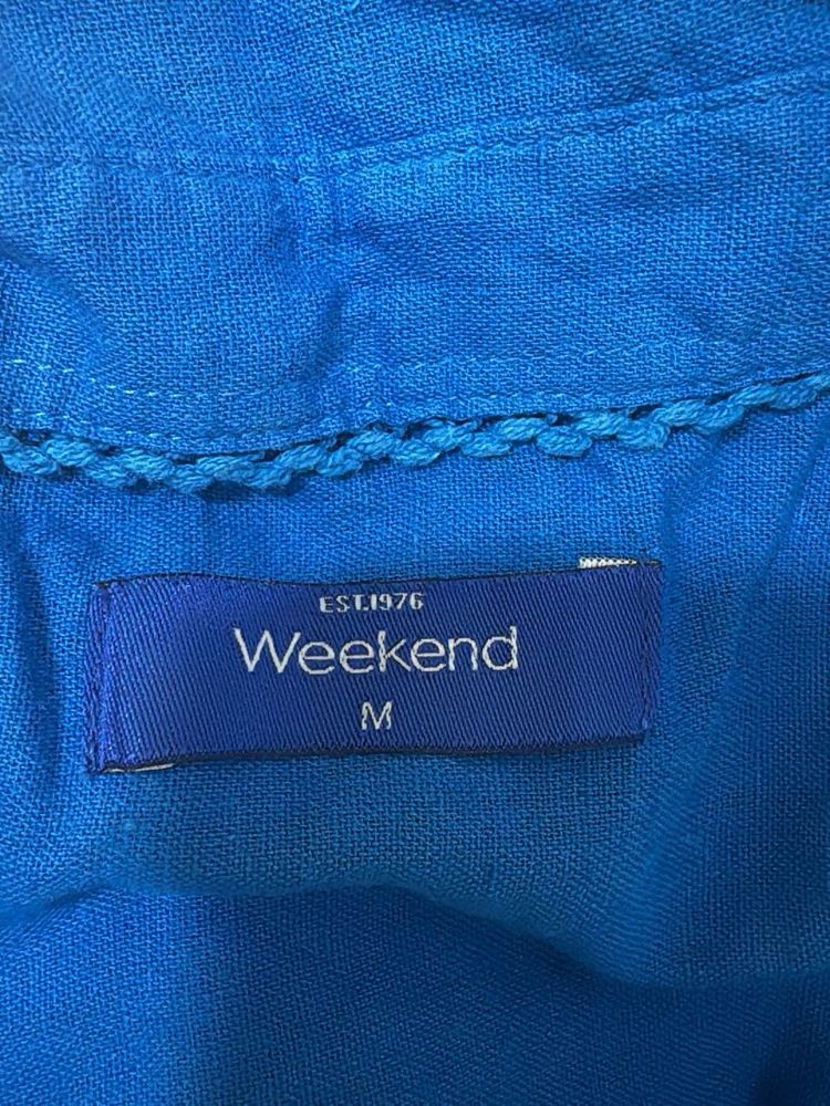 Blue Weekend Tunic Top