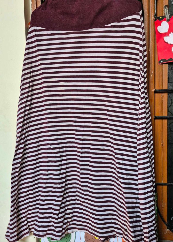 Striped Ethnic Skirt