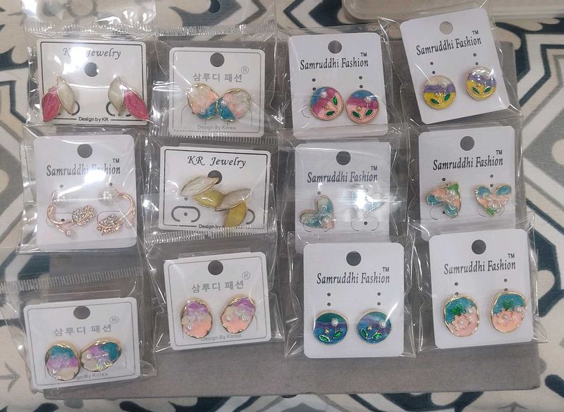 Assorted Fashion Earrings Set